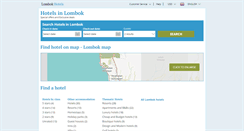 Desktop Screenshot of bestlombokhotels.com